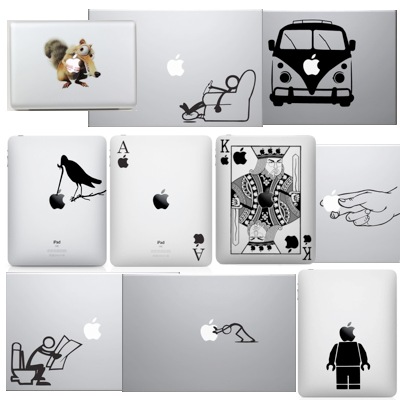 MacBook Pro und iPad Aufkleber